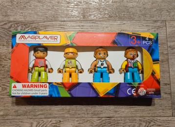 4 magnetische figuren Magnetic Tiles | Nieuw | 2 soorten beschikbaar voor biedingen