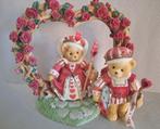 Cherished Teddies - King and Queens of Hearts, Gebruikt, Ophalen of Verzenden, Beeldje, Cherished Teddies