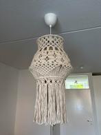 Unieke macrame hanglamp, Huis en Inrichting, Lampen | Hanglampen, Ophalen, Zo goed als nieuw, Ibiza stijl, 50 tot 75 cm