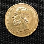 1851 Goudverguld 20 Gulden - Willem III negotiepenning, Koning Willem III, Verzenden, Losse munt, Goud
