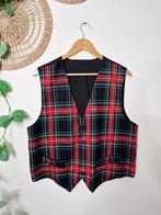 Vintage Tartan Schotse ruit herengilet L/XL, Kleding | Heren, Ophalen of Verzenden, Zo goed als nieuw, Maat 52/54 (L), Vintage