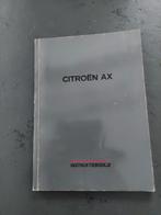 Citroën AX instructieboekje, Auto diversen, Handleidingen en Instructieboekjes, Ophalen of Verzenden