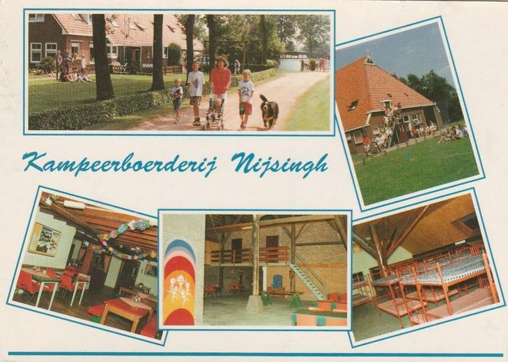 APPELSCHA Kampeerboerderij Nijsingh, Verzamelen, Ansichtkaarten | Nederland, Gelopen, Friesland, 1980 tot heden, Verzenden