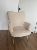 Jysk Fauteuil teddy wit, Huis en Inrichting, Fauteuils, Ophalen, Zo goed als nieuw