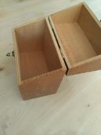 Houten kistje voor singles en EP's, Cd's en Dvd's, Vinyl Singles, Verzenden, Gebruikt, EP