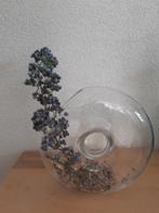 Ramsblok vaas Cirkelvaas vaas glas bloemenvaas, Overige kleuren, Ophalen of Verzenden, Minder dan 50 cm, Glas