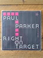 Paul Parker - Right on target / Pushin' too hard, Cd's en Dvd's, 7 inch, Zo goed als nieuw, Single, Verzenden
