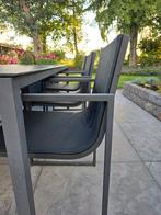 Manutti Latona tuinset + 2 Manutti Latona lounge fauteuils, Ophalen of Verzenden, Zo goed als nieuw, Hocker