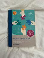 Wat is onderzoek, Boeken, Ophalen of Verzenden, Zo goed als nieuw, HBO
