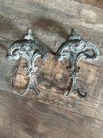 2 Oude Koperen Ophanghaken, Antiek en Kunst, Ophalen of Verzenden, Koper
