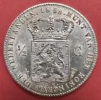 Halve gulden 1858. Pr/ UNC., Postzegels en Munten, Munten | Nederland, ½ gulden, Zilver, Ophalen of Verzenden, Koning Willem III