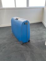 Blauwe koffer Carlton, Sieraden, Tassen en Uiterlijk, Koffers, Gebruikt, Hard kunststof, 70 cm of meer, 55 cm of meer