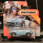 2013 VW The Beetle Convertible lichtblauw Match Box 1:64, Ophalen of Verzenden, Nieuw, Auto