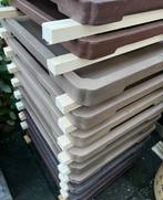 Bonsai onderzetters/schalen bruin ongeglazuurd Yixing div., Ophalen of Verzenden, Nieuw, Rechthoekig, Aardewerk