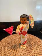 LinMar jaren '60 Japans geisha girl, windup, Ophalen of Verzenden, Zo goed als nieuw