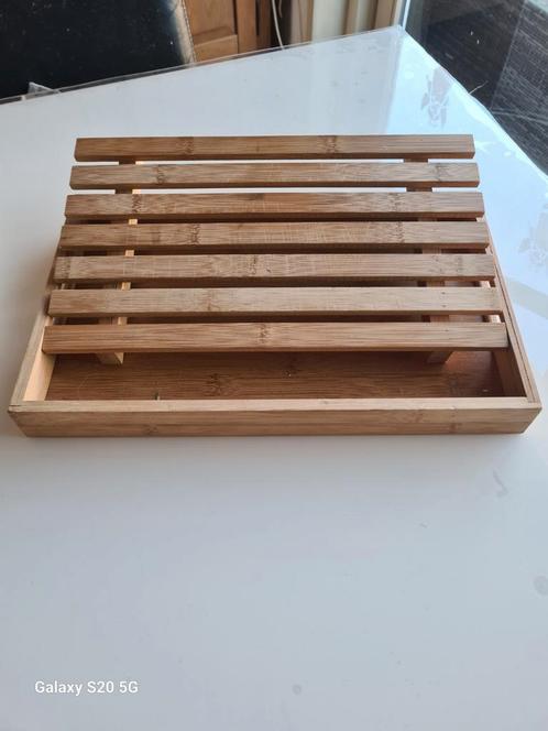 Broodsnijplank met opvangbak, Huis en Inrichting, Keuken | Keukenbenodigdheden, Zo goed als nieuw, Ophalen