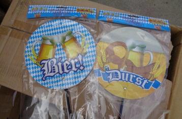 PARTIJ OKTOBERFEEST SIGNAALBORD 2 ASSORTI  beschikbaar voor biedingen