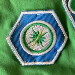 Scouting welpen insigne vaardigheidsinsigne spoorzoeker, Ophalen of Verzenden, Zo goed als nieuw, Embleem, Speld of Insigne