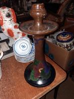 Antieke Schoonhoven Aardewerk Kandelaar, Ophalen of Verzenden