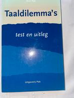 Taaldilemma's - Test en Uitleg, Boeken, Ophalen of Verzenden, Alpha, Gelezen, Niet van toepassing