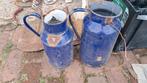 Vintage Blauwe Melkkannetjes - Set van 2, Ophalen of Verzenden