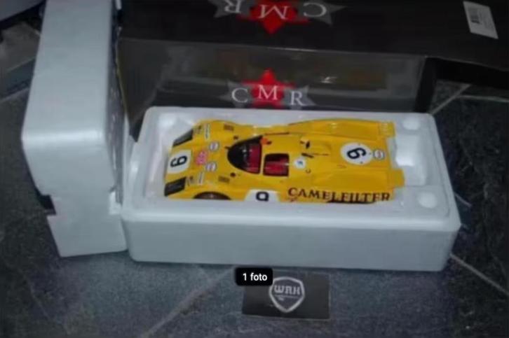 SALE 1:18 FERRARI 512M #9 LEMANS CAMEL filter CMR resin WRH, Hobby en Vrije tijd, Modelauto's | 1:18, Zo goed als nieuw, Auto