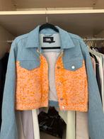 Karl Lagerfeld Denim Jasje - Maat S, Ophalen of Verzenden, Zo goed als nieuw, Maat 36 (S), Blauw