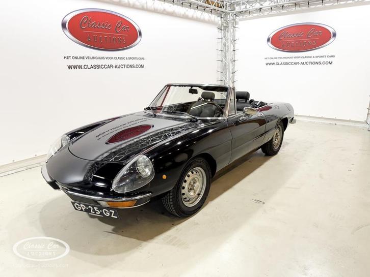 Alfa romeo 2000 Spider Veloce Coda Tronca  - ONLINE AUCTION, Auto's, Oldtimers, Bedrijf, Alfa Romeo, Benzine, Cabriolet, Handgeschakeld