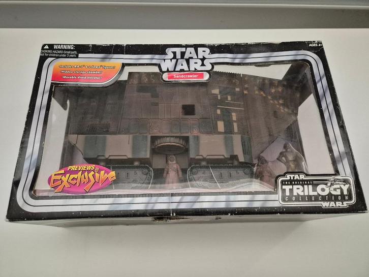 Star Wars OTC Sandcrawler + 2 Jawas + RA-7, Verzamelen, Star Wars, Nieuw, Actiefiguurtje, Ophalen of Verzenden