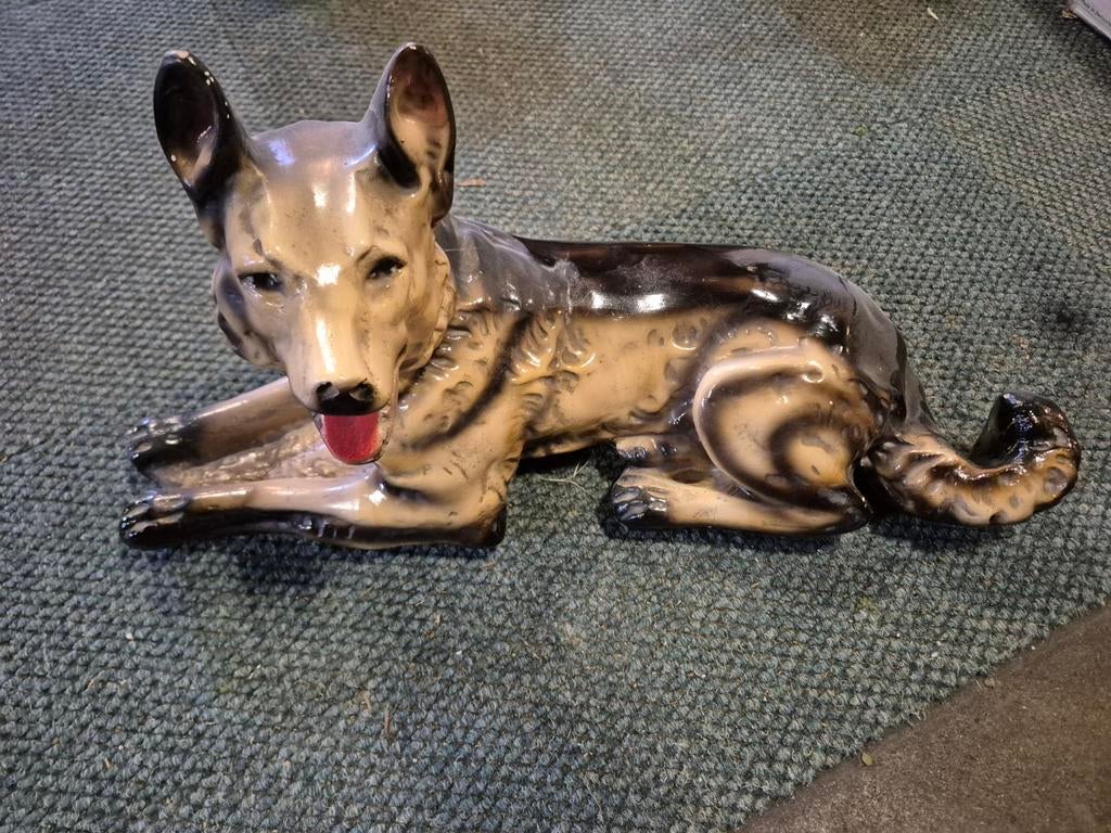 Standbeeld hond, Ophalen of Verzenden, Zo goed als nieuw, Dier