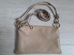 Genuine Leather tas van Vera Pelle, Sieraden, Tassen en Uiterlijk, Tassen | Damestassen, Ophalen of Verzenden, Nieuw, Beige, Schoudertasje