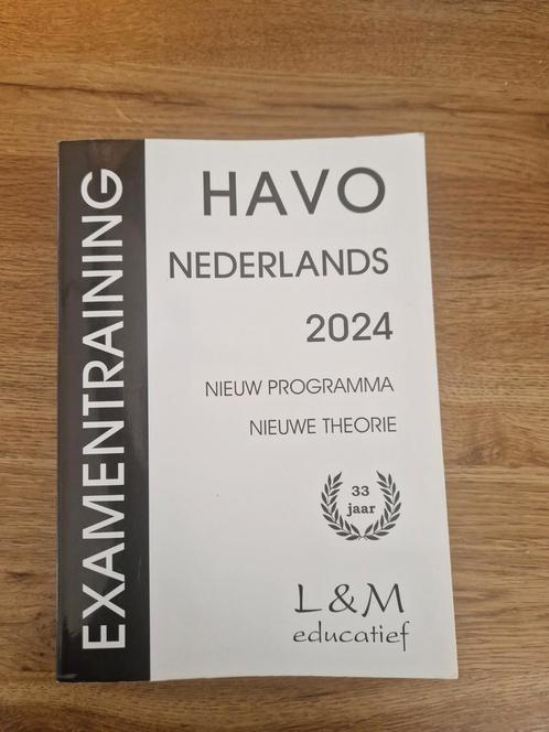 Examentraining Nederlands Havo 2024, Boeken, Schoolboeken, Gelezen, Nederlands, HAVO, Ophalen of Verzenden