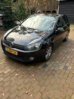 Volkswagen Golf 6  1.4 16V 59KW 5D 2009 Zwart, Auto's, Volkswagen, Voorwielaandrijving, Euro 5, Stof, Zwart