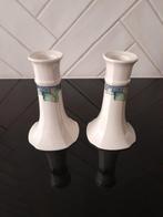 2 kandelaars Villeroy & Boch Pasadena nieuw staat, Overige materialen, Wit, Ophalen of Verzenden, Zo goed als nieuw