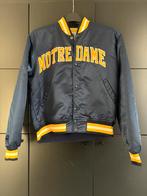 Vintage Starter Notre Dame Bomber Jack – Maat L, Maat 52/54 (L), Blauw, Ophalen of Verzenden, Gedragen