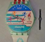 Vintage Swatch Maxi Atlanta Laurels Olympic wandklok, Ophalen