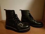 Stoere zwarte veter laarzen van Zara maat 39/40, Kleding | Dames, Ophalen of Verzenden, Zo goed als nieuw