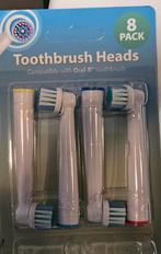 4 opzetborstels voor Oral B.
Nieuw in verpakking., Ophalen of Verzenden, Nieuw, Opzetborstel