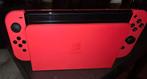 Nintendo Switch OLED Rood - Mario Editie., Ophalen of Verzenden, Zo goed als nieuw, Met 3 controllers of meer, Switch OLED