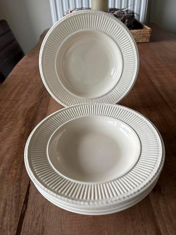 5 x Wedgwood Edme soep/pasta borden beschikbaar voor biedingen