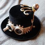Steampunk hoed met octopus., Hobby en Vrije tijd, Kostuums, Theaterbenodigdheden en LARP, Ophalen of Verzenden, Zo goed als nieuw