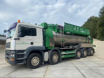 MAN 5-asser Amphitec Vortex 8000 zuig-/blaasauto beschikbaar voor biedingen