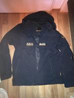 Napapijri Geographic Windjack Maat M Blauw, Ophalen, Zo goed als nieuw, Maat 48/50 (M), Blauw