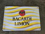 Reclamebord Bacardi lemon / bacardi limón, Ophalen of Verzenden, Gebruikt, Reclamebord