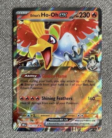 Pokémon 2025 | Destined Rivals | Ethan’s Ho-Oh EX 039/182 beschikbaar voor biedingen