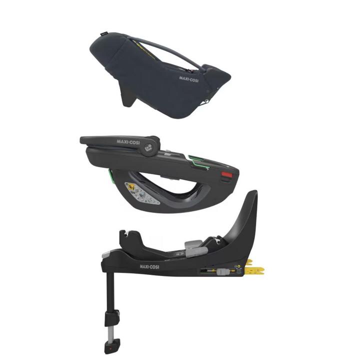 Maxicosi coral 360 met 2 isofix adapters familyfix, Kinderen en Baby's, Autostoeltjes, Zo goed als nieuw, Maxi-Cosi, 0 t/m 13 kg