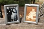 Brocante - Twee identieke oude fotolijstjes!, Audio, Tv en Foto, Fotografie | Fotolijsten, Ophalen of Verzenden, Gebruikt