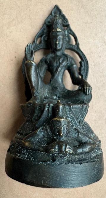 Jatukham Rammathep beeldje / amulet, brons beschikbaar voor biedingen