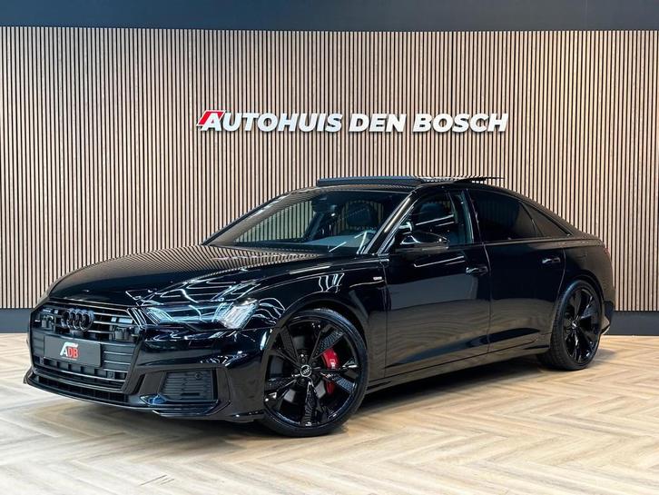 Audi A6 Limousine 55 TFSI e Quattro Competition 367PK - B&O, Auto's, Audi, Bedrijf, Te koop, A6, 360° camera, 4x4, ABS, Achteruitrijcamera