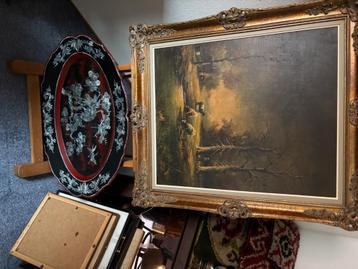 Klassiek schilderij  beschikbaar voor biedingen